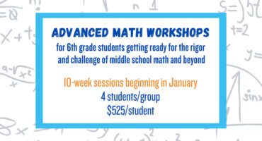 Math Workshop in january 2024