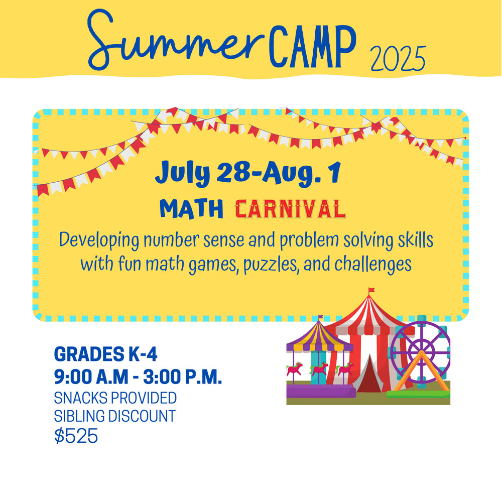 math workshop 2025 - July 28th - Aug 1st