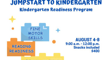 Jump start to kindergarten Summer Camp 2025