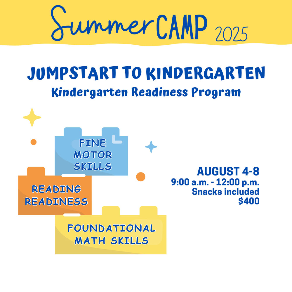 kindergarten workshop 2025 - Aug 4th - 8th